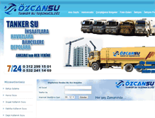 Tablet Screenshot of ozcansu.com